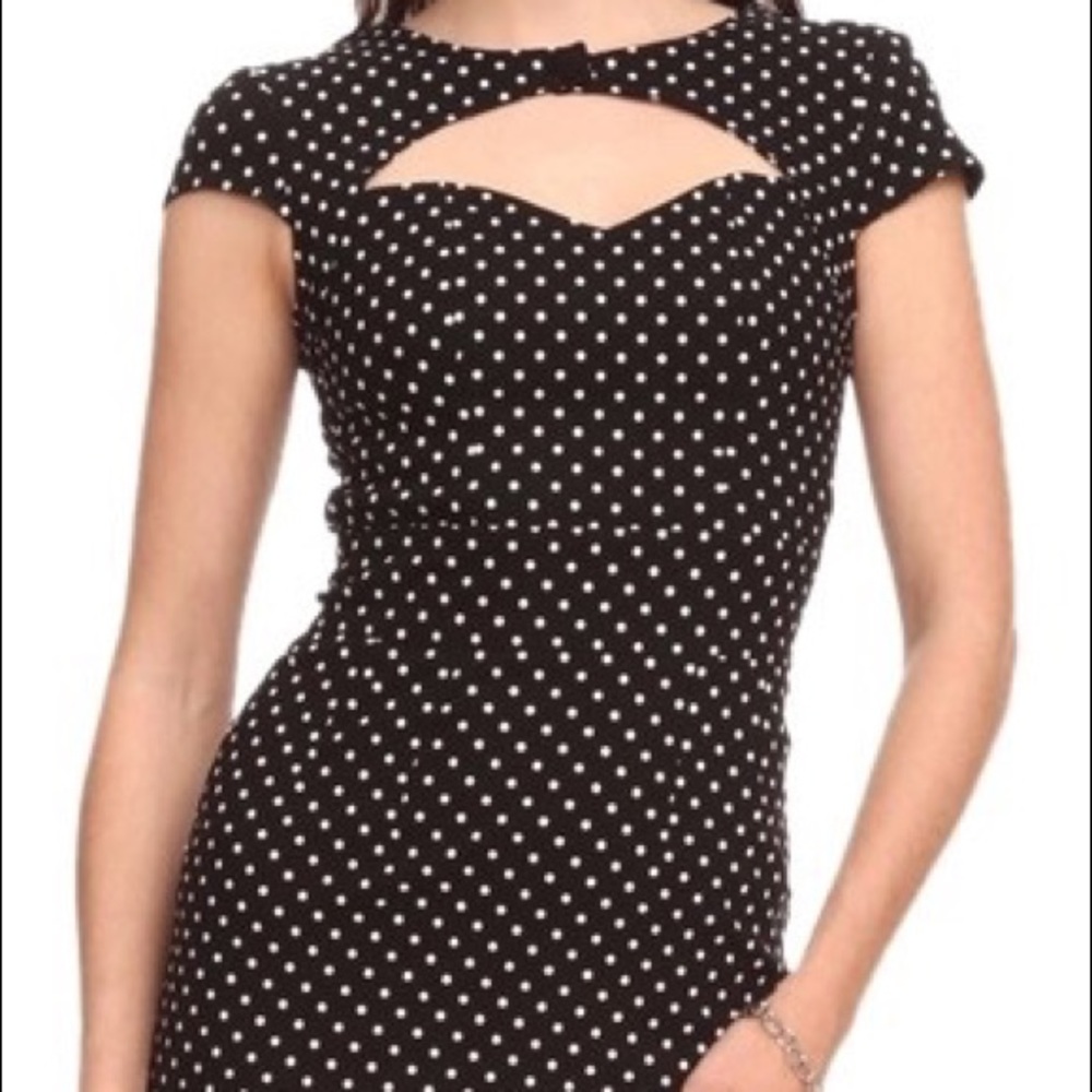 Hell Bunny Rockabilly Vixen Polka Dot Dress